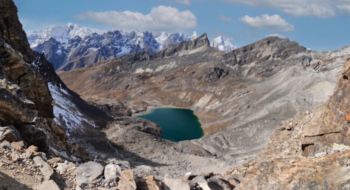 Day 07: Trek to Gokyo via the Renjo La Pass